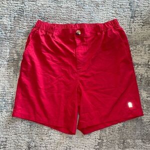 Men's Red Casual Shorts size large